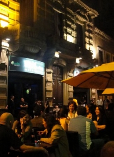 Montevideo by night