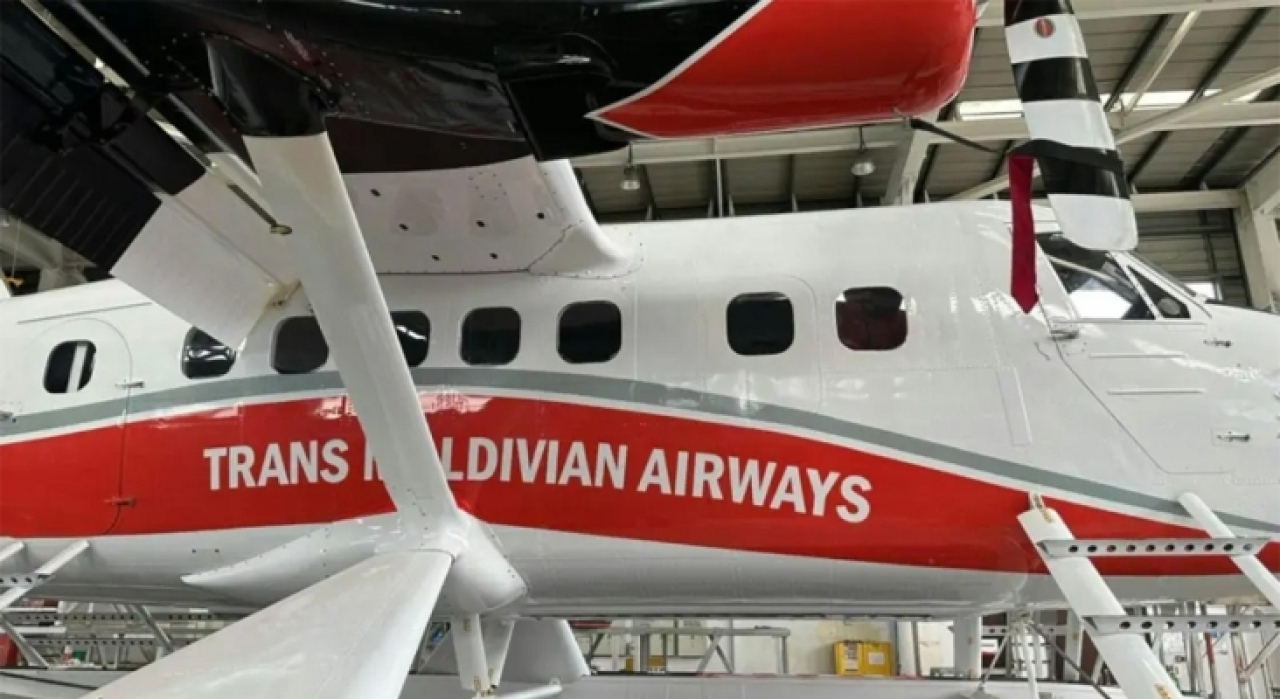 Avi&oacute;n de Trans Maldivian Airways 