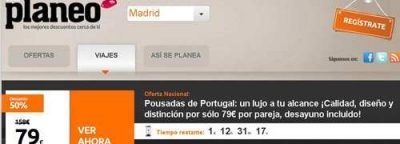 Groupon, Planeo, Lets Bonus. Los portales outlet entran fuerte en los viajes