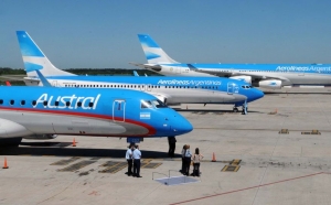 Un lunes 26 de noviembre sin Aerol&iacute;neas Argentinas