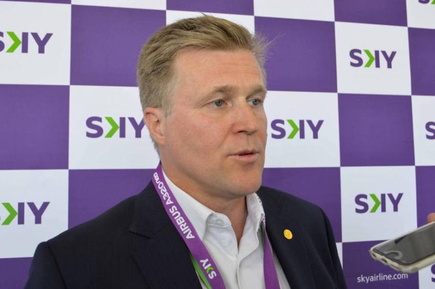 Presidente de Sky Airlines, Holger Paulmann, no descarta realizar fusi&oacute;n con Avianca