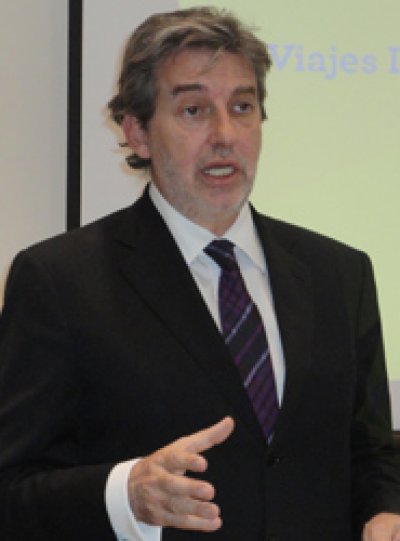 El director general de la divisi&oacute;n de viajes de Barcel&oacute;, Enrique Riera.