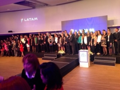 LAN celebr&oacute; 65 a&ntilde;os en Uruguay por todo lo alto