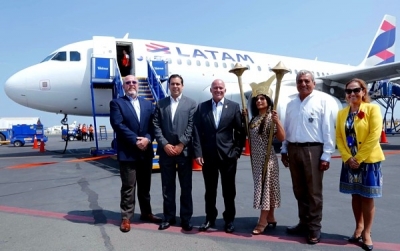 Latam Airlines convierte a Cusco en &lsquo;hub&rsquo; regional con vuelos desde Trujillo