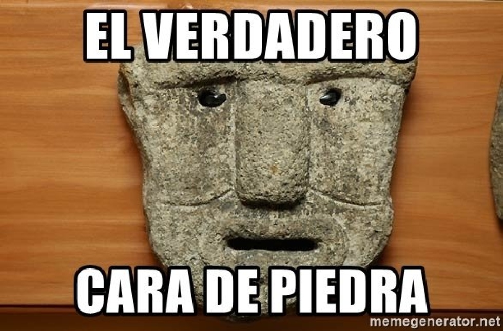 Caras de piedra en pol&iacute;tica