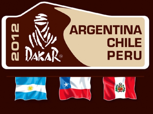 Los motores rugieron en el lanzamiento del Dakar en Santiago