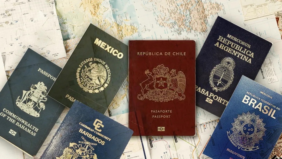 Los pasaportes m&aacute;s y menos poderosos de Am&eacute;rica Latina
