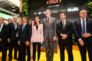 Los reyes de Espa&ntilde;a inauguraron la 45&ordf; edici&oacute;n de FITUR
