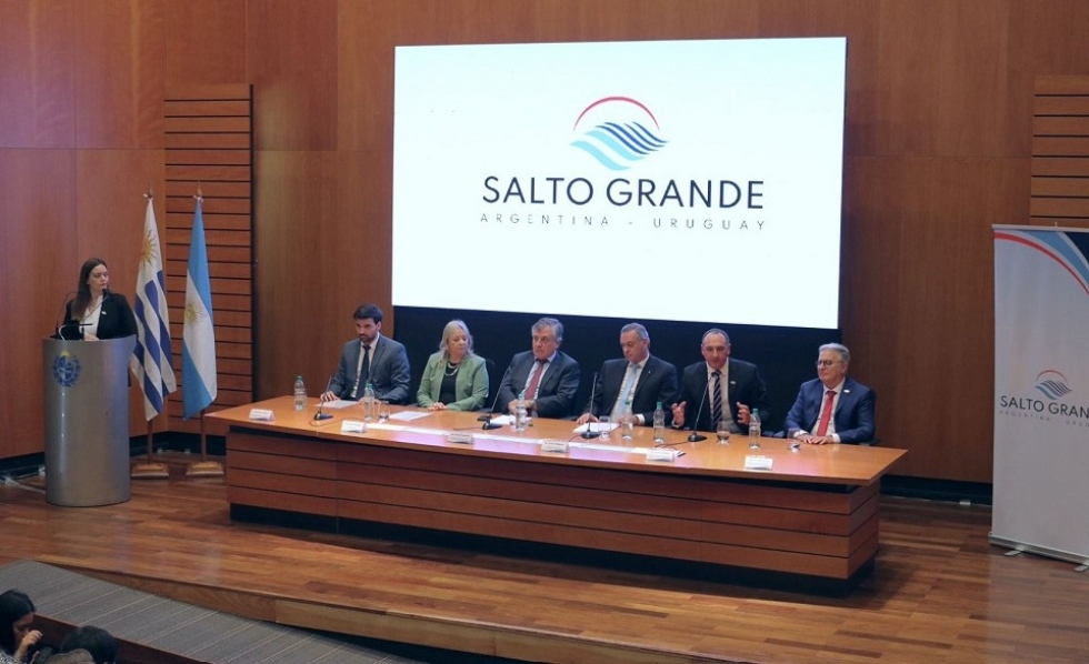 Salto Grande present&oacute; la segunda etapa de su proyecto de modernizaci&oacute;n y renovaci&oacute;n