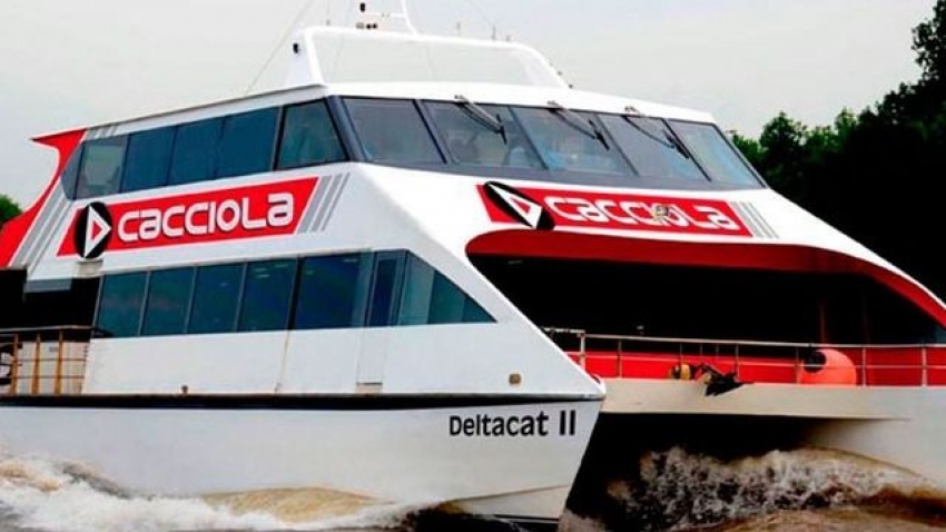 Entr&oacute; en default la empresa de transporte fluvial de pasajeros Cacciola