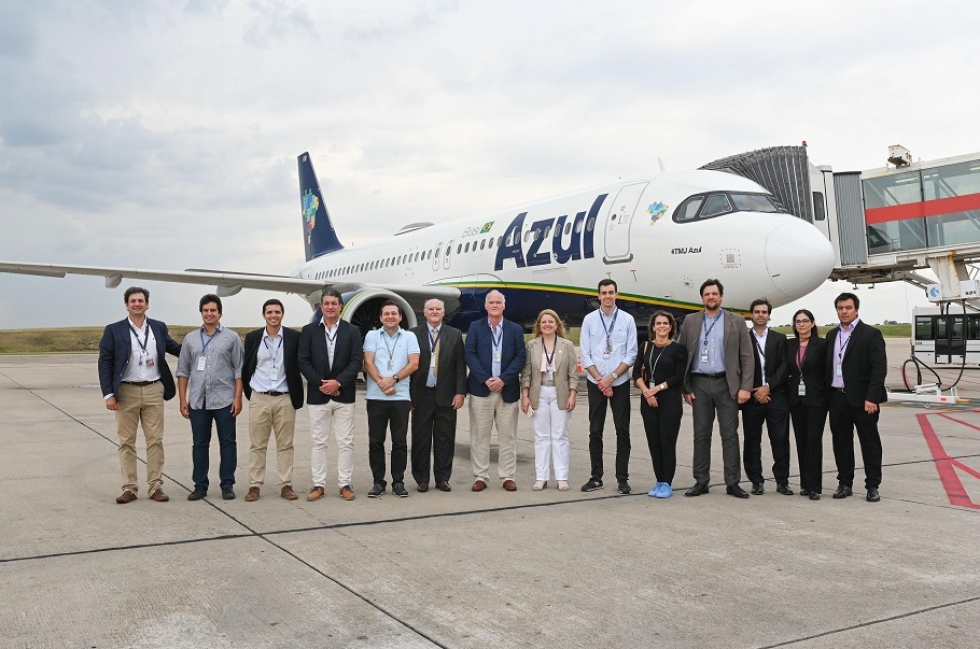 Azul comienza a conectar de forma directa Montevideo con Recife