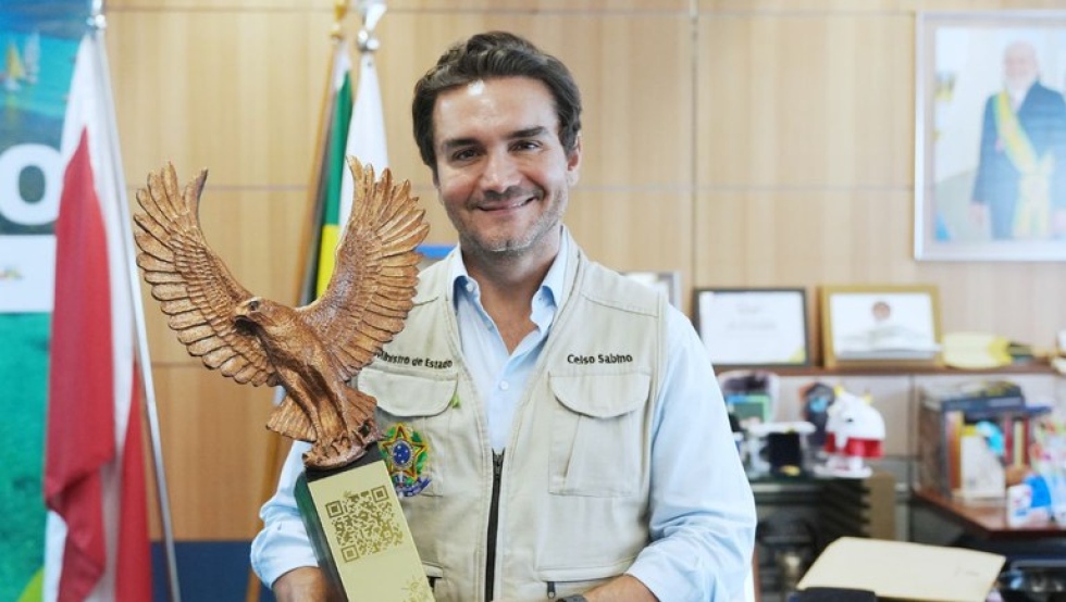 Ministro de Turismo de Brasil, Celso Sabino.