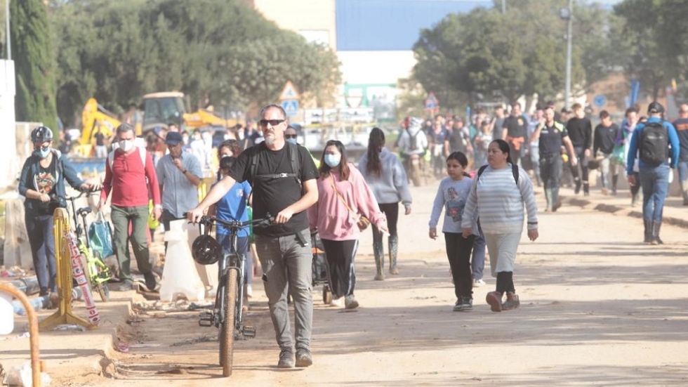 Los voluntarios siguen llegando a las zonas m&aacute;s castigadas por la DANA. 