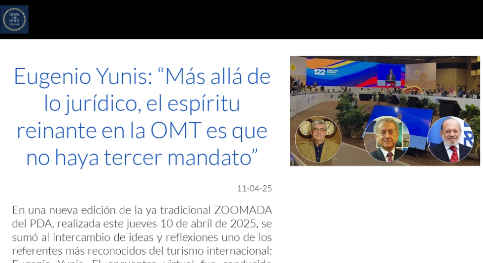 Destacan la mirada del invitado Eugenio Yunis