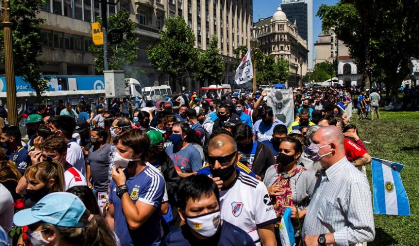 Argentina, Maradona y el Covid-19