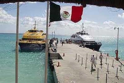 Llegada de cruceros en M&eacute;xico desciende 24.7% hasta junio del 2012
