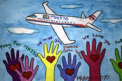 La desaparici&oacute;n del MH730 con 239 pasajeros gener&oacute; cadenas de oraci&oacute;n en todo el mundo.  