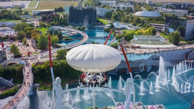 El parque de Futuroscope acaba de inaugurar su nueva atracci&oacute;n: Rabbids, la m&aacute;quina del tiempo -