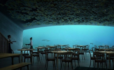 El mayor restaurante submarino del mundo abre sus puertas en Noruega