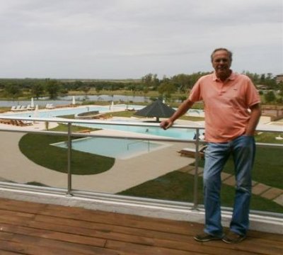 Roberto Siegfried, el gran anfitri&oacute;n en Altos del Arapey