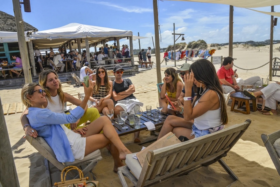 Tarde de playa en La Huella en Jos&eacute; Ignacio, Punta del Este